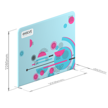 Load image into Gallery viewer, Evolve Straight Fabric Pop Up - 3m - Dimensions