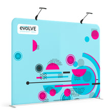 Load image into Gallery viewer, Evolve Straight Fabric Pop Up - 3m with LED Light