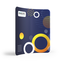 Load image into Gallery viewer, Evolve Curved Fabric Pop Up - 2m