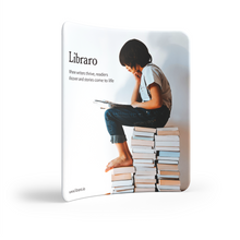 Load image into Gallery viewer, Evolve Curved Fabric Pop Up - 2m - libraro artwork