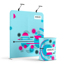 Load image into Gallery viewer, Evolve Straight Fabric Pop Up - 2m with Standard Counter