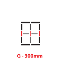 Load image into Gallery viewer, BIG LEDUP - Height Extension Kit - 300mm