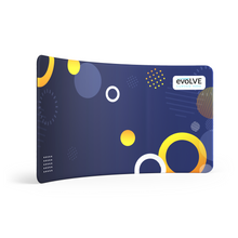 Load image into Gallery viewer, Evolve Curved Fabric Pop Up - 4m
