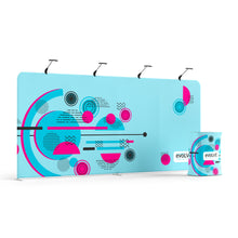 Load image into Gallery viewer, Evolve Straight Fabric Pop Up - 5m with Standard Counter