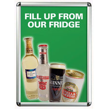 Load image into Gallery viewer, Poster Snap Frame 30mm Profile - Round Corners - Silver