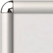 Load image into Gallery viewer, Poster Snap Frame 30mm Profile - Round Corners - Silver