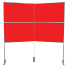 Load image into Gallery viewer, 4 Panel & Pole Presentation Board Kit