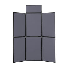 Load image into Gallery viewer, DisplayPro 6 Panel Display Board - Black Frame - Gunmetal Grey Fabric