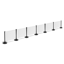 Load image into Gallery viewer, 7 Posts - 6 Graphics - Custom Branded Café Banner - Black