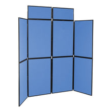 Load image into Gallery viewer, DisplayPro 8 Panel Display Board - Black Frame - Blueberry Fabric