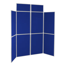 Load image into Gallery viewer, DisplayPro 8 Panel Display Board - Grey Frame - Navy Fabric