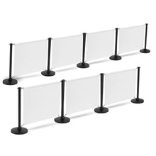 Load image into Gallery viewer, 9 Posts - 7 Graphics - Custom Branded Café Banner - Black