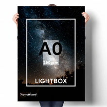 Load image into Gallery viewer, A0 Lightbox Poster