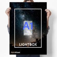 Load image into Gallery viewer, A1 Lightbox Poster