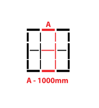 Load image into Gallery viewer, BIG LEDUP - Extension Module - 1000mm