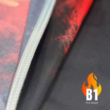Load image into Gallery viewer, Backlit Fabric Banner Printing Fire Rating