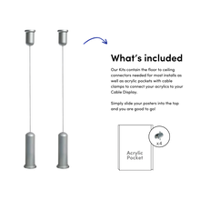 Load image into Gallery viewer, Cable Display Kit Included