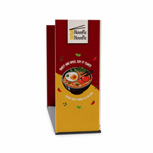 Load image into Gallery viewer, QwikFRAME - Seamless Fabric Modular Stand - 3x1 U-Shape