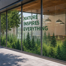 Load image into Gallery viewer, Clear Window Graphic - Nature Image