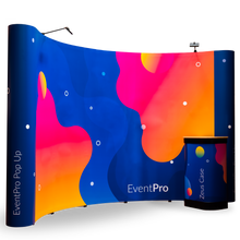 Load image into Gallery viewer, EventPro Pop Up Display Stand - 3x5 - Curved