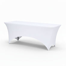 Load image into Gallery viewer, Custom Stretch Table Cloth White