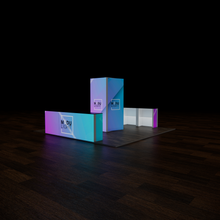 Load image into Gallery viewer, ModuLIGHT LED Lightbox Exhibition - Island Stand - 5m x 5m
