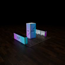 Load image into Gallery viewer, ModuLIGHT LED Lightbox Exhibition - Island Stand - 5m x 5m