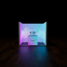 Load image into Gallery viewer, ModuLIGHT LED Backlit Exhibition - U-Shape - 3m x 2m