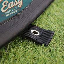 Load image into Gallery viewer, Easy Oval Pop Out Banners - Peg Hole