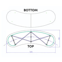 Load image into Gallery viewer, EventPro Curved Pop Up Counter - Footprint