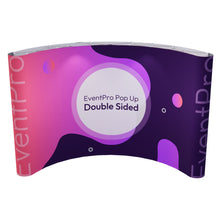 Load image into Gallery viewer, EventPro Double Sided Pop Up Display Stand - 3x5 - Curved