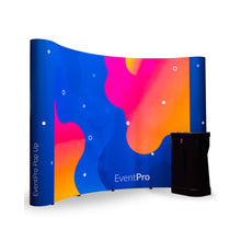 Load image into Gallery viewer, EventPro Pop Up Display Stand - 3x4 - Curved With Hardware Counter