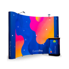 Load image into Gallery viewer, EventPro Pop Up Display Stand - 3x4 - Curved With Zeus Counter