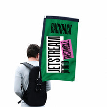 Load image into Gallery viewer, Jetstream Backpack Plus Rectangle Flag