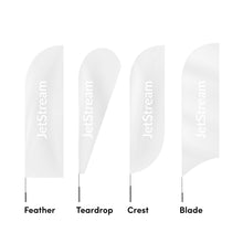 Load image into Gallery viewer, Custom Printed Car Window Flag - Shapes