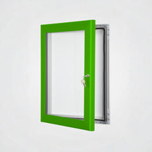 Load image into Gallery viewer, Key Lock Magnetic Noticeboard