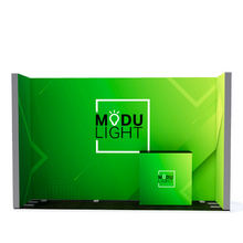Load image into Gallery viewer, ModuLIGHT LED Backlit Exhibition - U-Shape - 4m x 1m