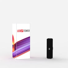 Load image into Gallery viewer, LEDUP Tower - 800mm x 2000mm with ABS Case - Backlit Exhibition Tower