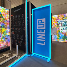 Load image into Gallery viewer, Line Up Set Up with brochure rack