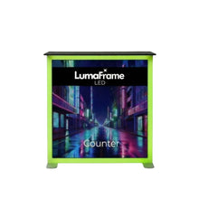 Load image into Gallery viewer, LumaFrame Counter Green Front Facing