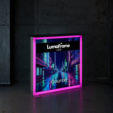 Load image into Gallery viewer, LumaFrame LED Counter Dark Pink