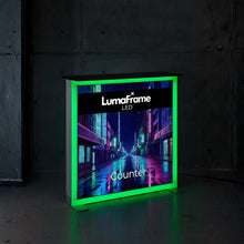 Load image into Gallery viewer, LumaFrame LED Counter Green