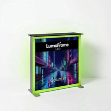 Load image into Gallery viewer, LumaFrame LED Counter green white