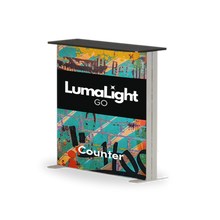 Load image into Gallery viewer, LumaLight GO Backlit Exhibition Counter