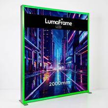 Load image into Gallery viewer, Lumaframe LED 2000mm Green with backlit system