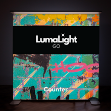 Load image into Gallery viewer, LumaLight GO Backlit Exhibition Counter