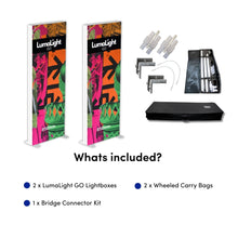 Load image into Gallery viewer, Lumalight_Go_bridge850_Whats_included