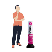 Load image into Gallery viewer, Lumos Mini Tower Black Scale