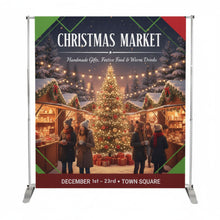 Load image into Gallery viewer, Nimbus Tension banner xmas