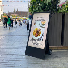 Load image into Gallery viewer, Outdoor Digital Battery A-Board 43 inch Example